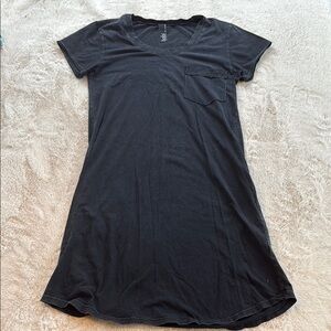 Bobi Black Womens T-Shirt Dress
